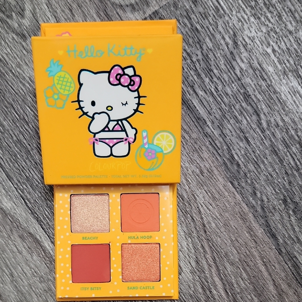 ColourPop Hello Kitty Tropical Eyeshadow Quad